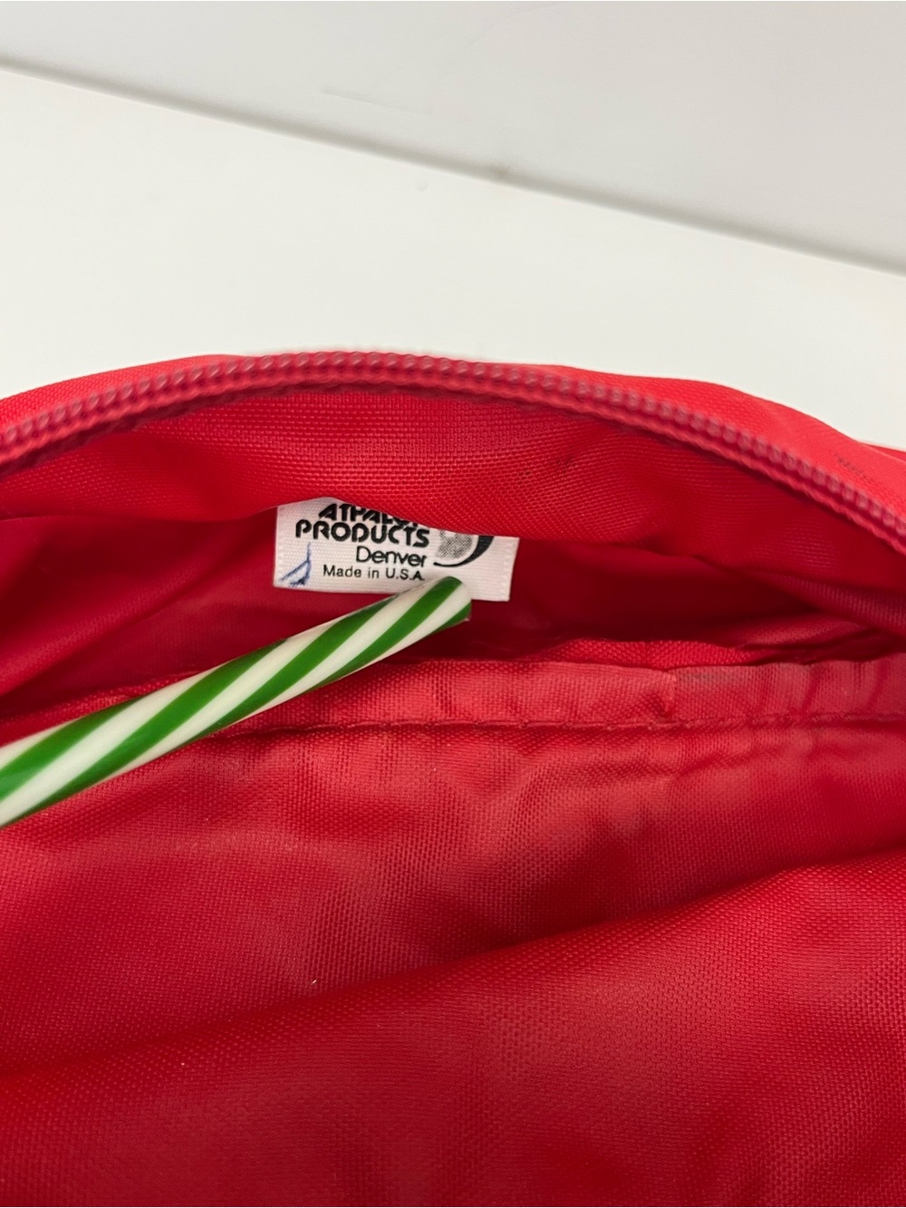 Vintage ATHALON DENVER USA Red Nylon Waist Bag - Picture 4 of 8